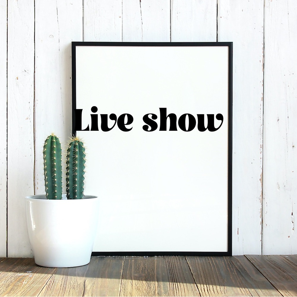 Live show 5/25